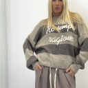 maglione con ricamo ho sempre ragione